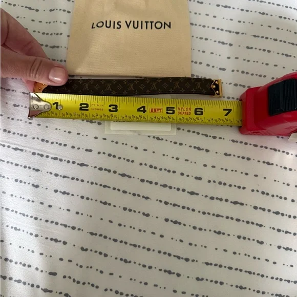 Louis Vuitton Gold and Brown Bracelet - Picture 7 of 7